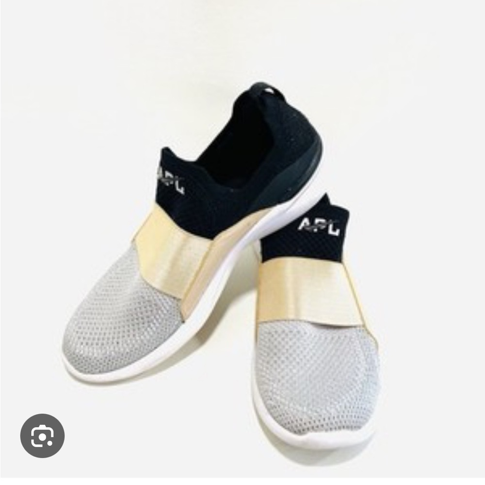 APL TechLoom Bliss Running Shoes in Black Champagne‎ Women's 9 Sneakers